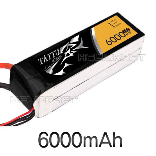 타투 Tattu 14.8V 6000mAh 35C 리튬폴리머 배터리