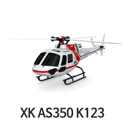 RC 헬기 XK AS350 K123 (6채널 / 자동수평제어)