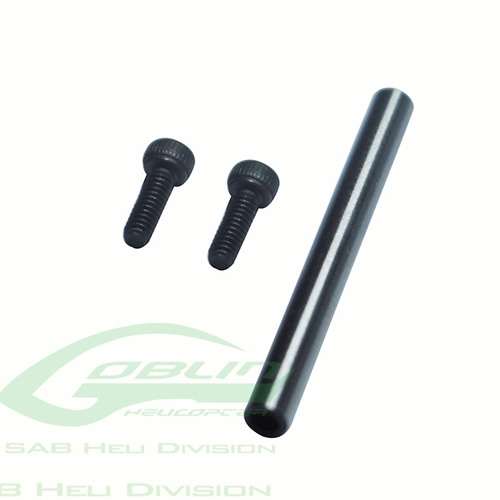 H0510-S - Steel Tail Spindle Shaft - Goblin 380