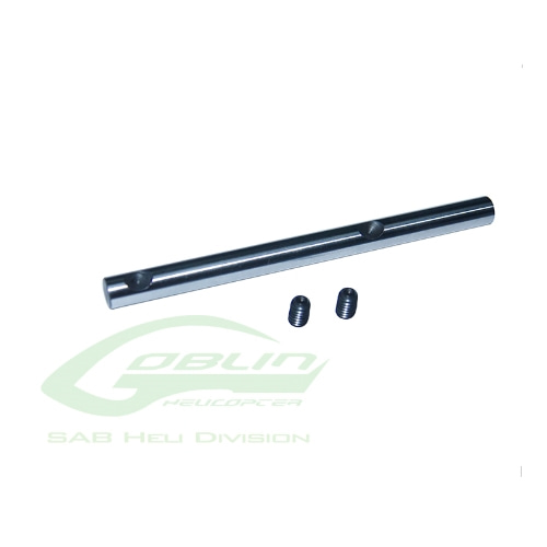 H0419-S - 3 Blades Steel Tail Shaft - Goblin Urukay/630/700/770 Competition/Speed