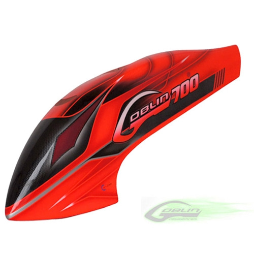 Canomod Furious RED airbrush canopy - Goblin 700 [H0115-S]