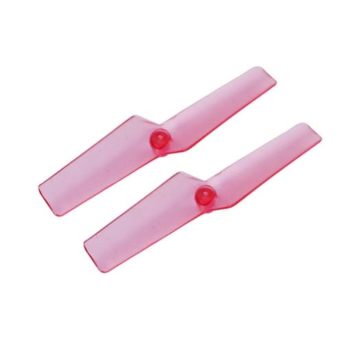 라콘헬리 42mm Transparent Plastic Tail Blade (0.8mm Shaft) (Red) - Blade Nano CPX/S, mSR S, mCP X/V2/S 옵션
