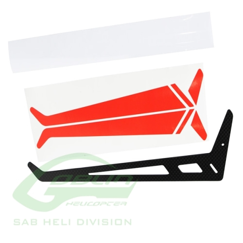 H0868-S - Carbon Fiber Tail Fin - Goblin Thunder