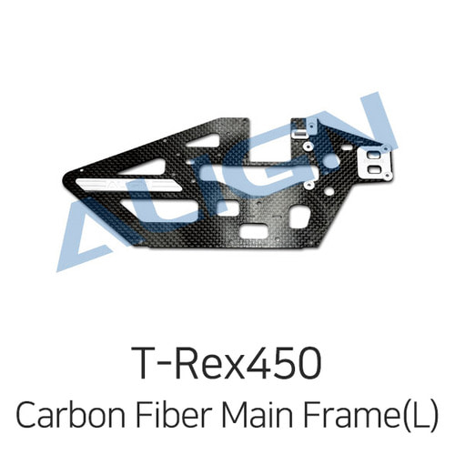 Align 티렉스 450L Carbon Fiber Main Frame(L)/1.2mm