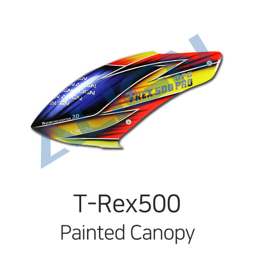 Align T-REX 500E/EFL PRO DFC Painted Canopy