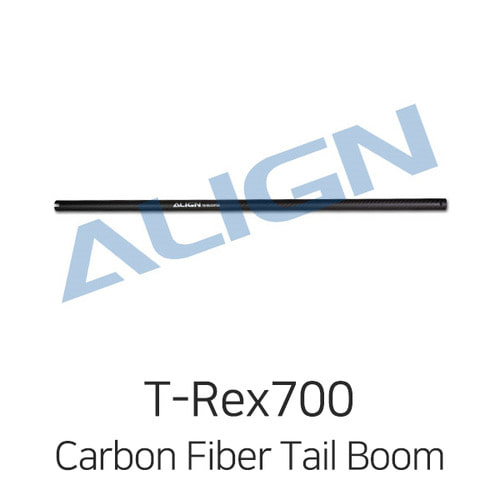 Align T-REX 700N DFC Carbon Fiber Tail Boom - Matt Black