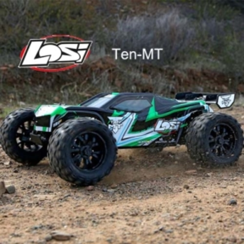 [텐엠티] Losi TEN-MT RTR 1/10 Monster Truck (Black/Green) AVC 자이로 버전