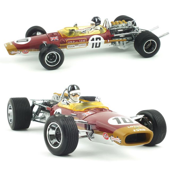 LOTUS 49 No.10 Graham Hill 1968 Spanish Grand Prix Winner 한정판 (SU182140RE) 로터스 그랑프리 모형자동차