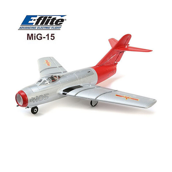 E-flite UMX MiG-15 28mm EDF Jet BNF with AS3X and SAFE