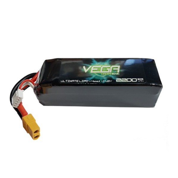 베가 Vega 14.8V 2200mAh 70C 그래핀 리튬폴리머 배터리 (Striker)