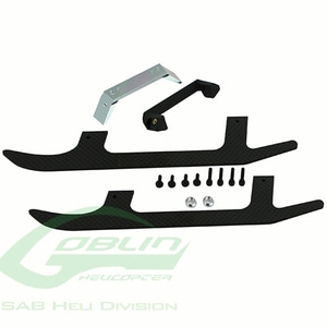 H0555-S - Carbon Fiber Landing Gear Set - Goblin 380