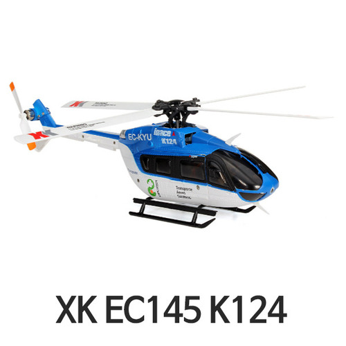 RC 헬기 XK EC145 K124 (6채널 / 자동수평제어)