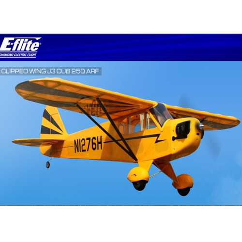 이플라이트 RC비행기 크립트윙 J3 컵 250 ARF