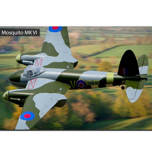 RC 비행기 Park Zone Mosquito Mk VI BNF Basic 중형전동비행기