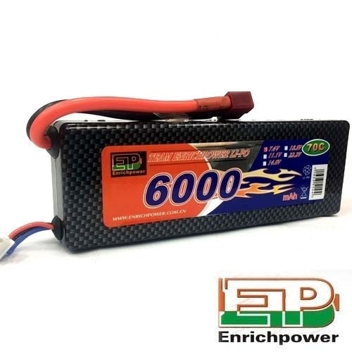 EP 6000mAh 7.4V 70-130C (딘스잭) 리튬폴리머 배터리