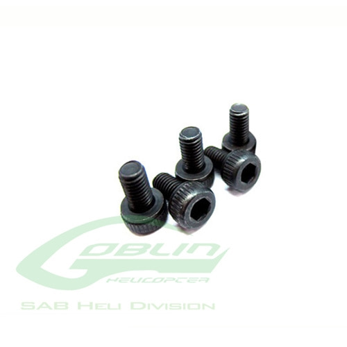 HC002-S - DIN 12.9 Socket Head Cap M2x5 (8pcs) - Goblin 500/570/630/700/770