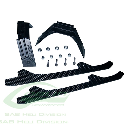 H0386-S - Plastic Landing Gear Set - Goblin 570