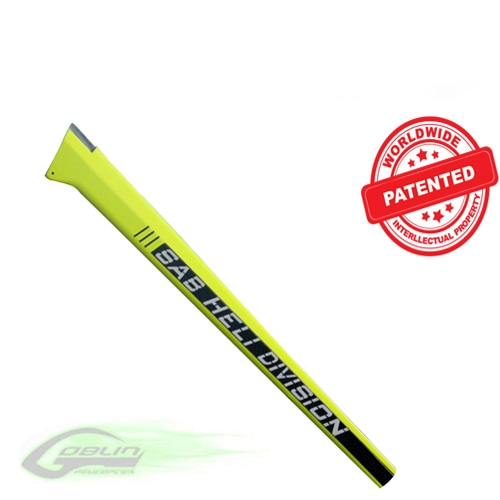 Carbon Fiber Tail Boom - Yellow - Goblin 630 [H0092-S]