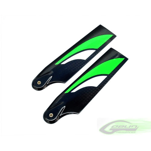 SAB 115mm Carbon Fiber Tail Blade Green - Goblin 700/700 Competition [BW5115-G]
