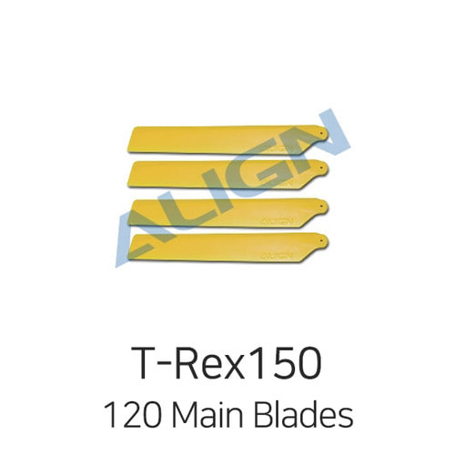 Align 티렉스 150 120 Main Blades - Yellow