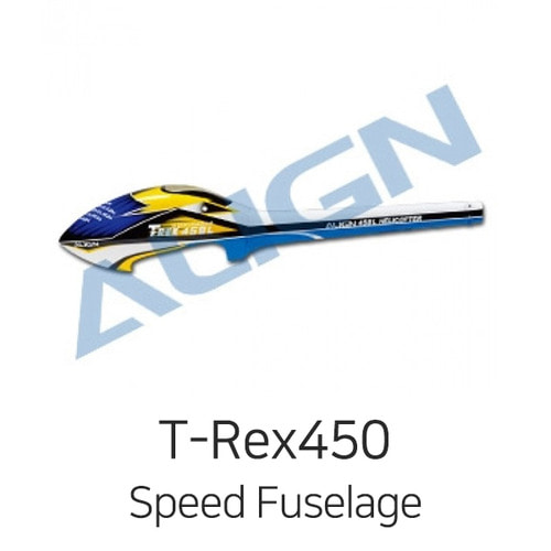 Align 티렉스 450L Speed Fuselage(White&amp;Blue) - 강력추천!