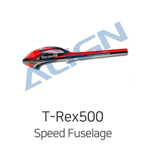 Align T-REX 500E Speed Fuselage(Red&amp;White) - 강력추천!