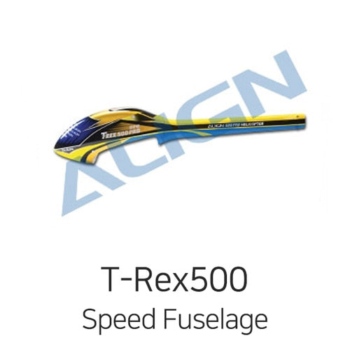 Align T-REX 500E Speed Fuselage(Yellow&amp;Blue) - 강력추천!