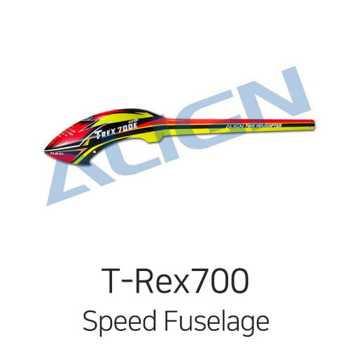 Align 티렉스 700E Speed Fuselage(Red&amp;Yellow) - 강력추천!