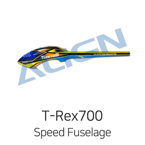 Align 티렉스 700E Speed Fuselage(Yellow&amp;Blue) - 강력추천!