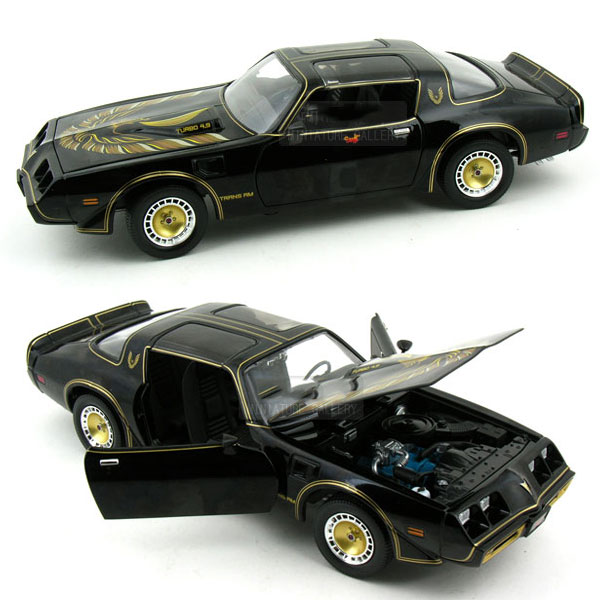 Pontiac Firebird Trans Am turbo 4.9L &quot;Smokey &amp; The bandit II&quot; 1980 (GL013970BK)