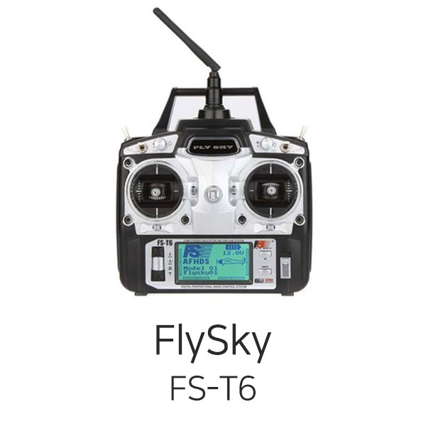 [해외구매대행] Flysky FS-T6 V2 2.4 GHz 6CH Transmitter (수신기 포함)