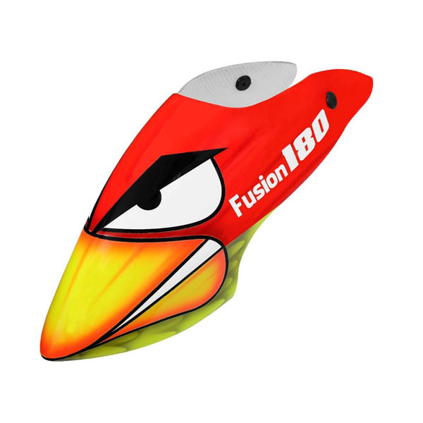 라콘헬리 Blade Fusion 180 - Fiberglass Canopy-Angry Bird