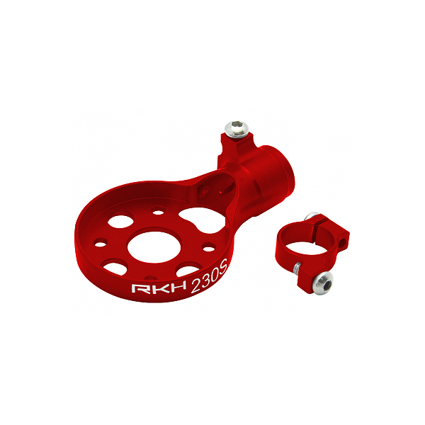 라콘헬리 CNC AL Tail Motor Mount Set (Red) - Blade 200 S/230 S/250 CFX