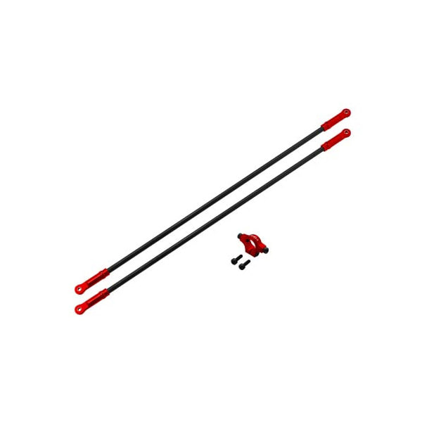 라콘헬리 CNC AL Tail Boom Support Set (Red) - Blade 250 CFX 옵션