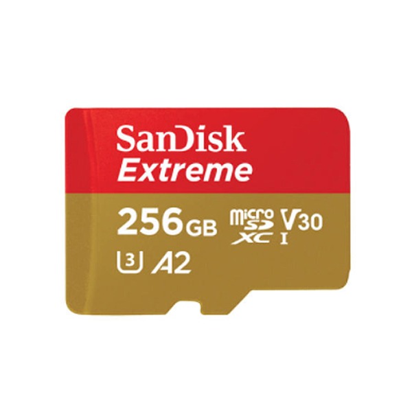 Sandisk Extreme 256GB V30 A2 microSDXC