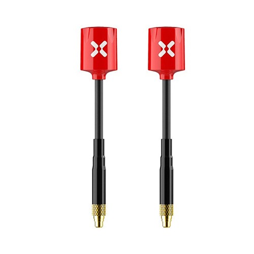 엑스캅터 - 폭시어 Micro Lollipop 5.8G RHCP/Straight MMCX Antenna (2pcs, 레드)