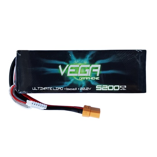VEGA 베가 22.2V 5200mAh 35C XT90 그래핀 리튬폴리머 배터리