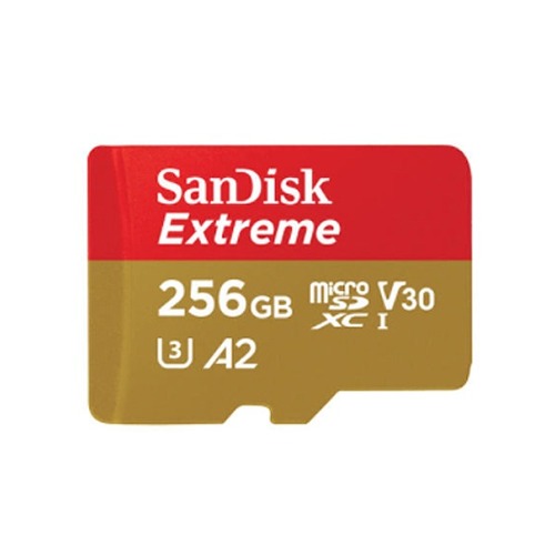 샌디스크 마이크로 SD카드 256GB Class10 Extreme V30 A2