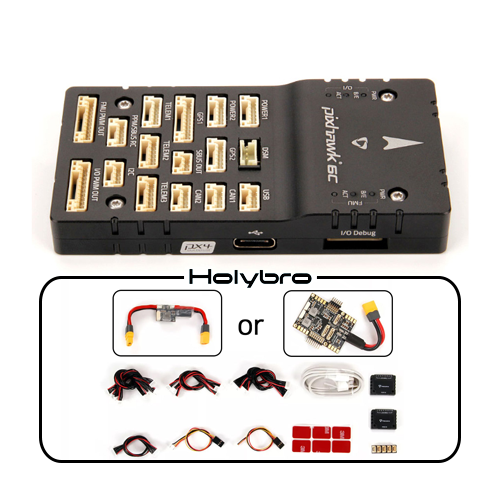 Holybro Pixhawk 6C 드론 컨트롤러 (GPS 미포함 / 플라스틱 / 픽스호크)