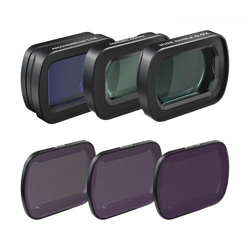 프리웰 DJI Osmo Pocket 3 렌즈 3종 + 필터 3종 세트 (오즈모 포켓3)