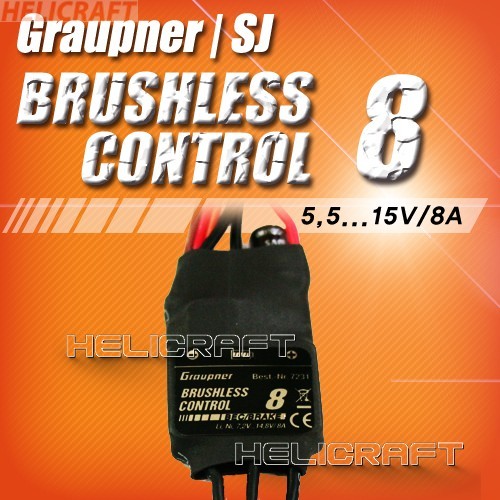그라프너 Brushless Control 8A 변속기