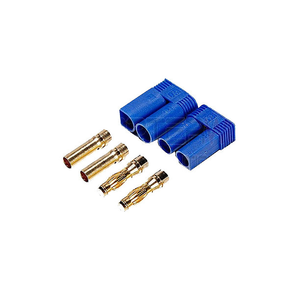 5mm 골드 컨넥터 셋트 (1조/암,수/캡포함)(EC5컨넥터)