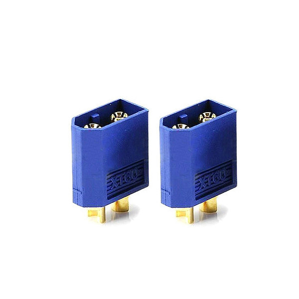 엑스캅터 - XT60 Blue Connector 3.5mm 수 2개 (120A~150A이상) 블루버전