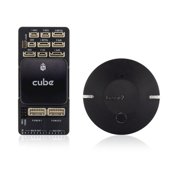 CubePilot CUBE Black 드론 컨트롤러 (Here2 GPS 포함 / 픽스호크)