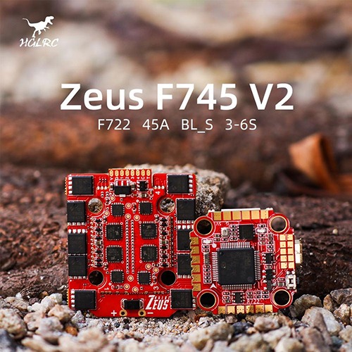 엑스캅터 - HGLRC Zeus F745 V2 콤보 (F722+45A, 2020)