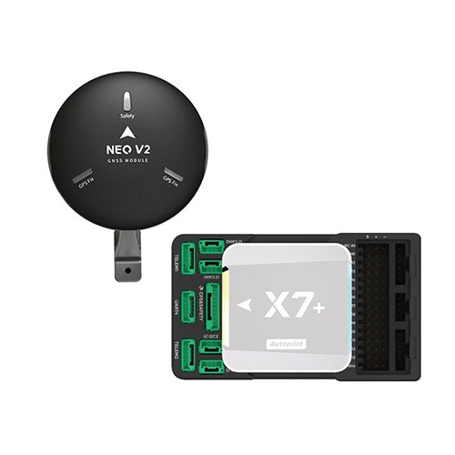 엑스캅터 - CUAV X7+ &amp; NEO V2 GPS 픽스호크 Pixhack